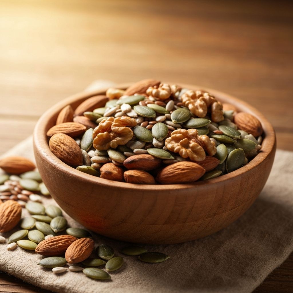 Nüsse und Samen